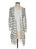 Halogen Stripes White Cardigan Size XS - photo 1