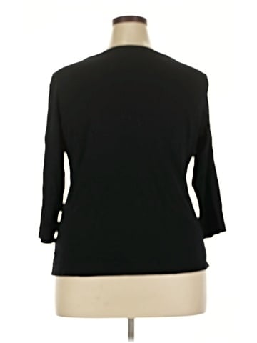 Karen Scott 3/4 Sleeve Top (view 2)