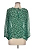 Fun2Fun 100% Polyester Green 3/4 Sleeve Blouse Size L - photo 1
