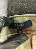 Kaari Blue Solid Green Khaki Shorts Size 10 - photo 3