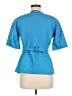 J.Crew 100% Cotton Blue Cardigan Size 8 - photo 2