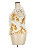 Daniel Rainn 100% Rayon Yellow Sleeveless Blouse Size XXL - photo 5