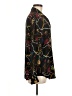 Unbranded Print Black Long Sleeve Blouse Size M (estimated) - photo 4