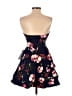 B. Darlin Floral Blue Cocktail Dress Size 1 - 2 - photo 2
