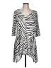 J Valdi Silver 3/4 Sleeve Blouse Size L - photo 1