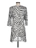 J Valdi Silver 3/4 Sleeve Blouse Size L - photo 2