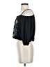 Joe Boxer Black 3/4 Sleeve Blouse Size S - photo 5