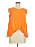 Versona 100% Polyester Orange Sleeveless T-Shirt Size M - photo 1
