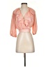 AMUR 100% Polyester Pink 3/4 Sleeve Blouse Size XS - photo 1