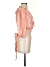AMUR 100% Polyester Pink 3/4 Sleeve Blouse Size XS - photo 4