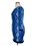 Assorted Brands Graphic Blue Cocktail Dress Size 16 - photo 5