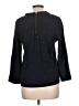 J.Crew Factory Store 100% Cotton Polka Dots Blue Black Pullover Sweater Size L - photo 2