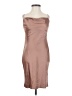 Express Solid Brown Cocktail Dress Size XXS - photo 1