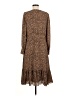 Talbots Animal Print Brown Casual Dress Size 8 - photo 2