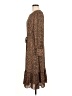 Talbots Animal Print Brown Casual Dress Size 8 - photo 5