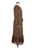 Talbots Animal Print Brown Casual Dress Size 8 - photo 4