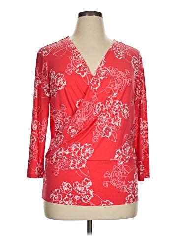 Ellen Tracy 3/4 Sleeve Blouse (view 1)