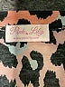 Pink Lily Animal Print Brown Short Sleeve Top Size M - photo 7