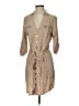 Bebe Tan Casual Dress Size S - photo 1