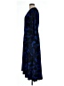 Susan Graver Graphic Blue Casual Dress Size L - photo 5