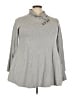Larace Gray Turtleneck Sweater Size 3X - photo 1