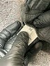Unbranded 100% Polyester Houndstooth Gray Casual Pants Size M - photo 8