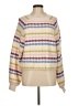 Pull&Bear Stripes Ivory Pullover Sweater Size M - photo 1