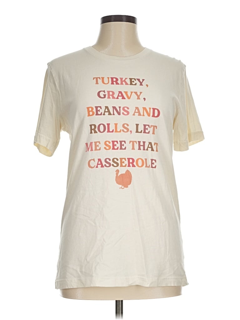 Pre-owned Bella+canvas Short Sleeve T-shirt In White