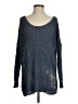 Windsor Metallic Blue Pullover Sweater Size S - photo 1