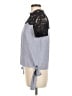 Zara Basic Gray Short Sleeve Blouse Size M - photo 5