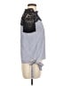 Zara Basic Gray Short Sleeve Blouse Size M - photo 4