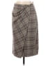 Max Studio Plaid Brown Formal Skirt Size S - photo 1