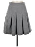 Diane von Furstenberg Solid Gray Formal Skirt Size 6 - photo 1