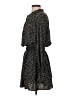 LUCCA 100% Polyester Black Casual Dress Size S - photo 5