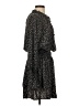 LUCCA 100% Polyester Black Casual Dress Size S - photo 4