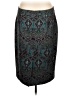 Talbots Paisley Teal Formal Skirt Size 12 - photo 2