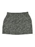 Lou & Grey Animal Print Gray Black Casual Skirt Size XL - photo 1