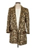 Zara Basic Animal Print Gold Coat Size S - photo 1