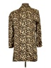 Zara Basic Animal Print Gold Coat Size S - photo 2
