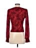 Leith 100% Polyester Red Long Sleeve Blouse Size XS - photo 2