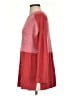 St. John Color Block Red Wool Pullover Sweater Size S - photo 5
