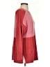 St. John Color Block Red Wool Pullover Sweater Size S - photo 4