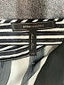 BCBGMAXAZRIA 100% Polyester Stripes Black Casual Dress Size XS - photo 4