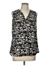 Lila Rose 100% Polyester Black Sleeveless Blouse Size L - photo 1