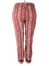 Honey & Lace Print Red Casual Pants Size 2X - photo 2