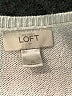 Ann Taylor LOFT Outlet Polka Dots Silver Pullover Sweater Size XL - photo 7