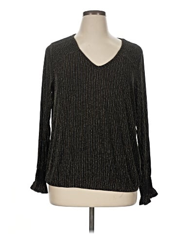 Joan Vass New York Long Sleeve Top (view 1)