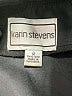 Karin Stevens 100% Polyester Print Black Cocktail Dress Size 12 - photo 6