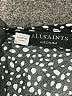 ALLSAINTS Polka Dots Black Cocktail Dress Size M - photo 7