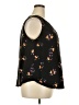 Ryan Wythe 100% Polyester Floral Black Sleeveless Blouse Size 2X - photo 4